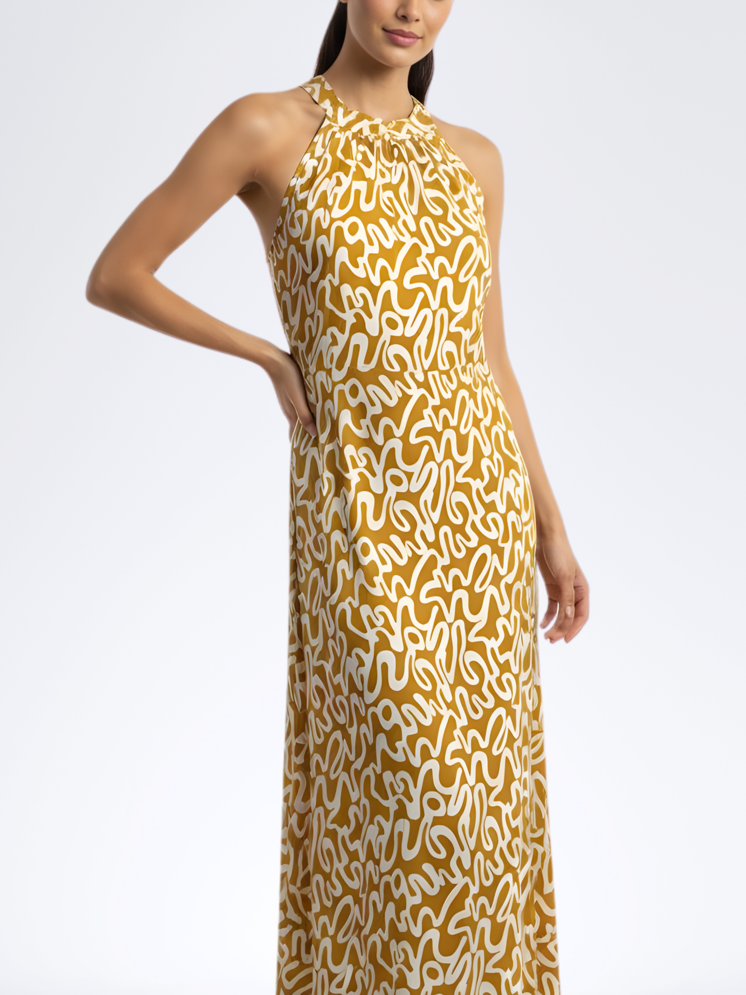 YELLOW SUMMERMUSE DRESS