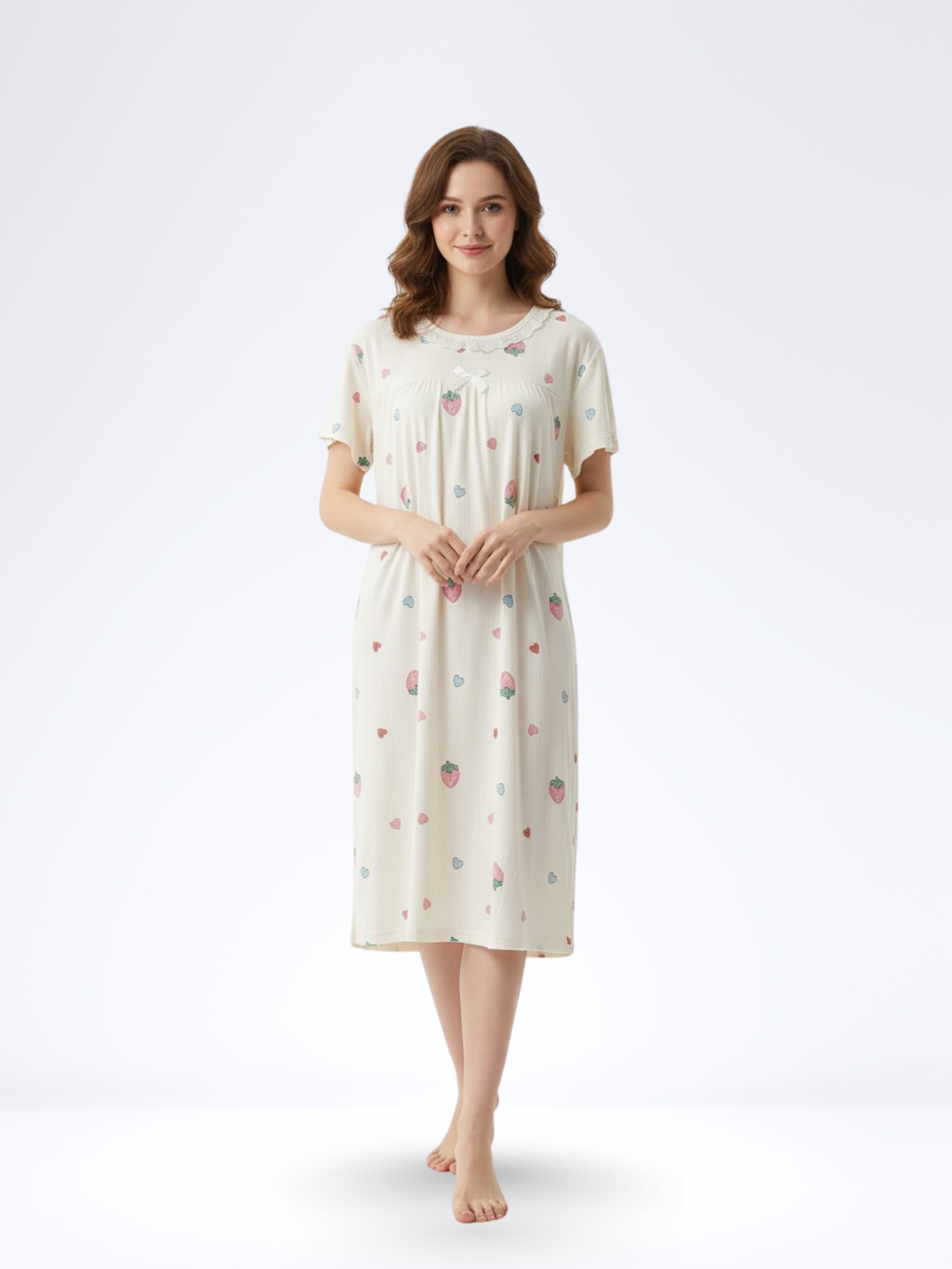 TERRY BERRY NIGHTWEAR DRESS