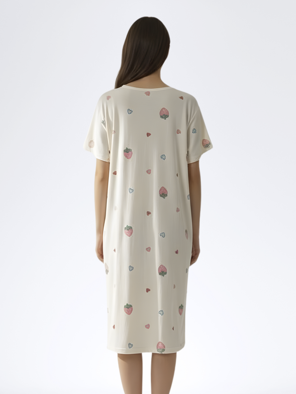 TERRY BERRY NIGHTWEAR DRESS