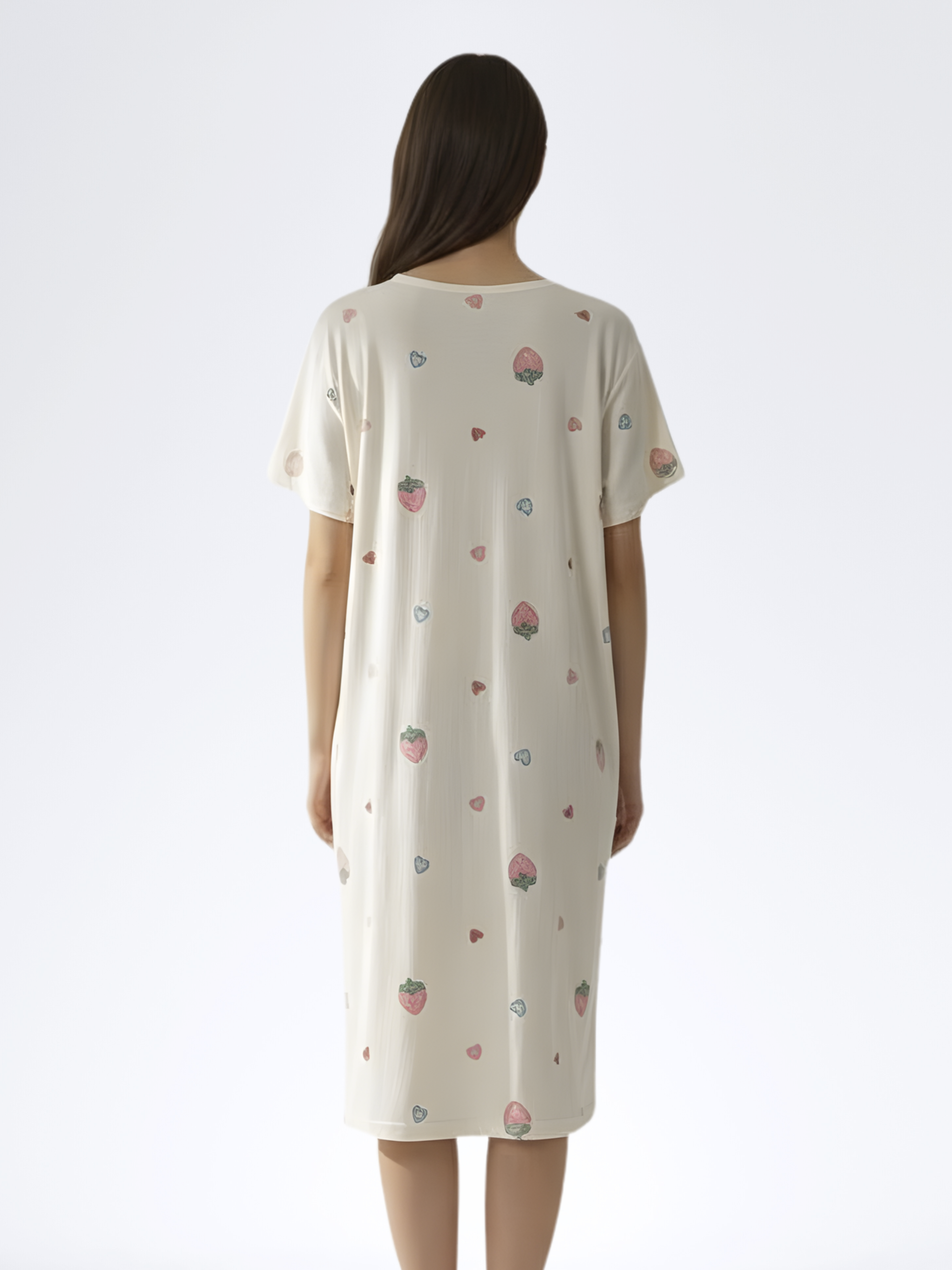 TERRY BERRY NIGHTWEAR DRESS