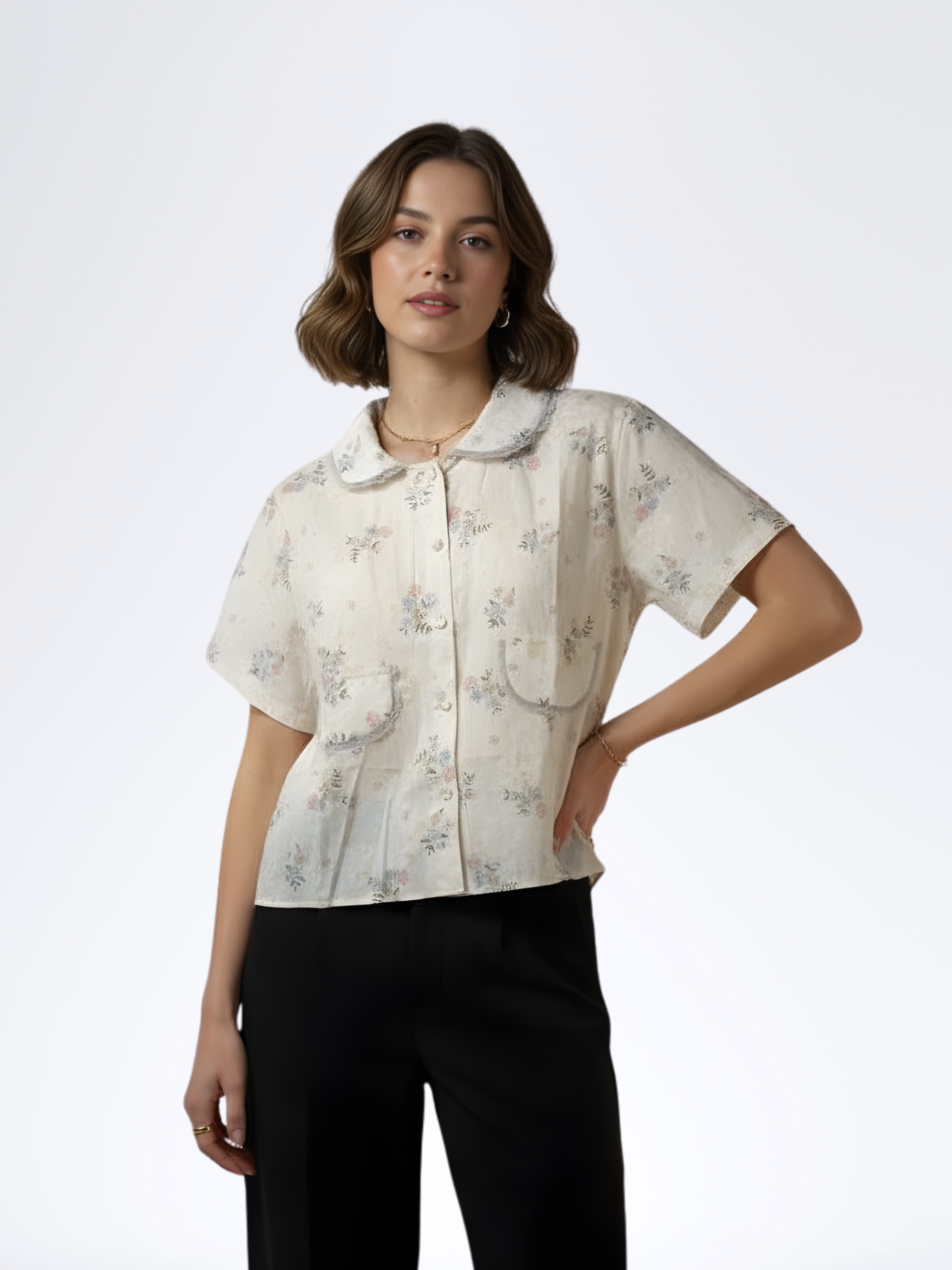 SWEET CHARM CROP TOP