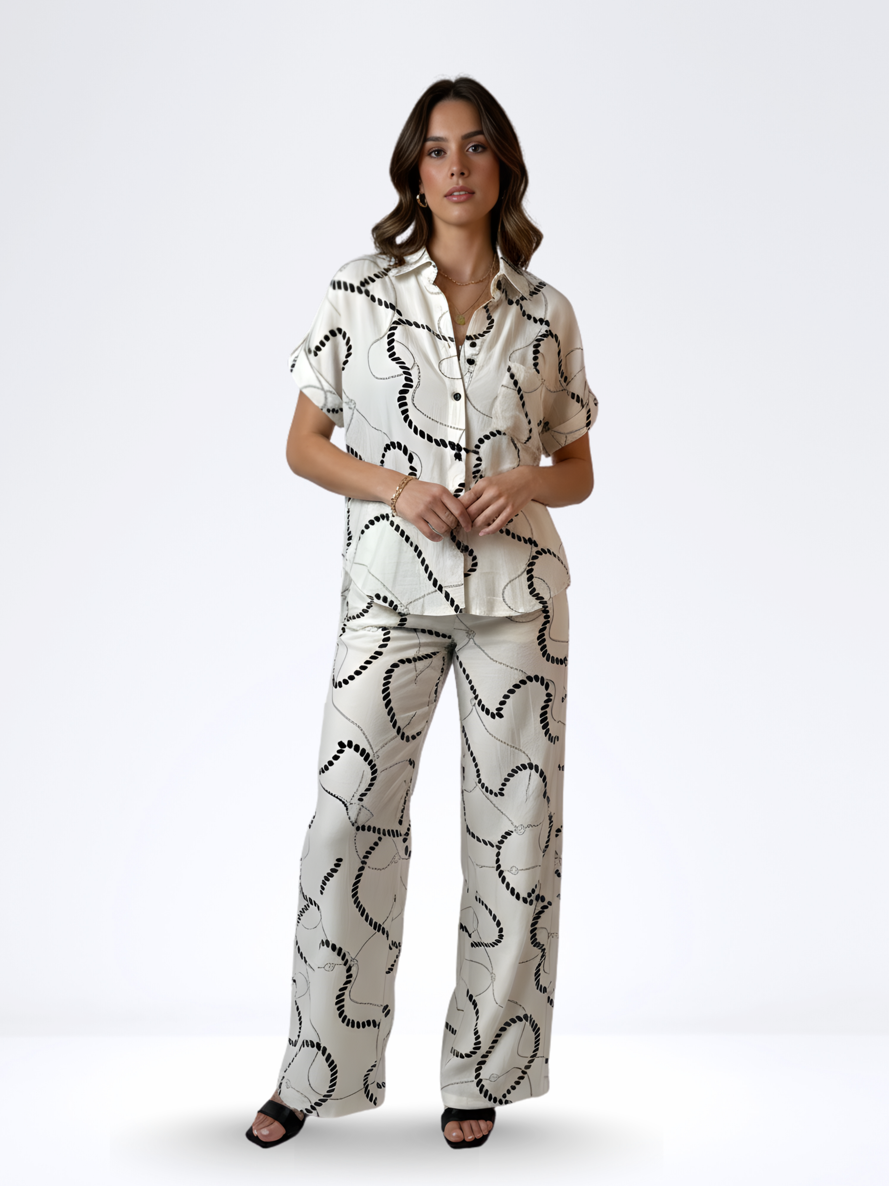 CRYSTAL & CHARCOAL COORD SET