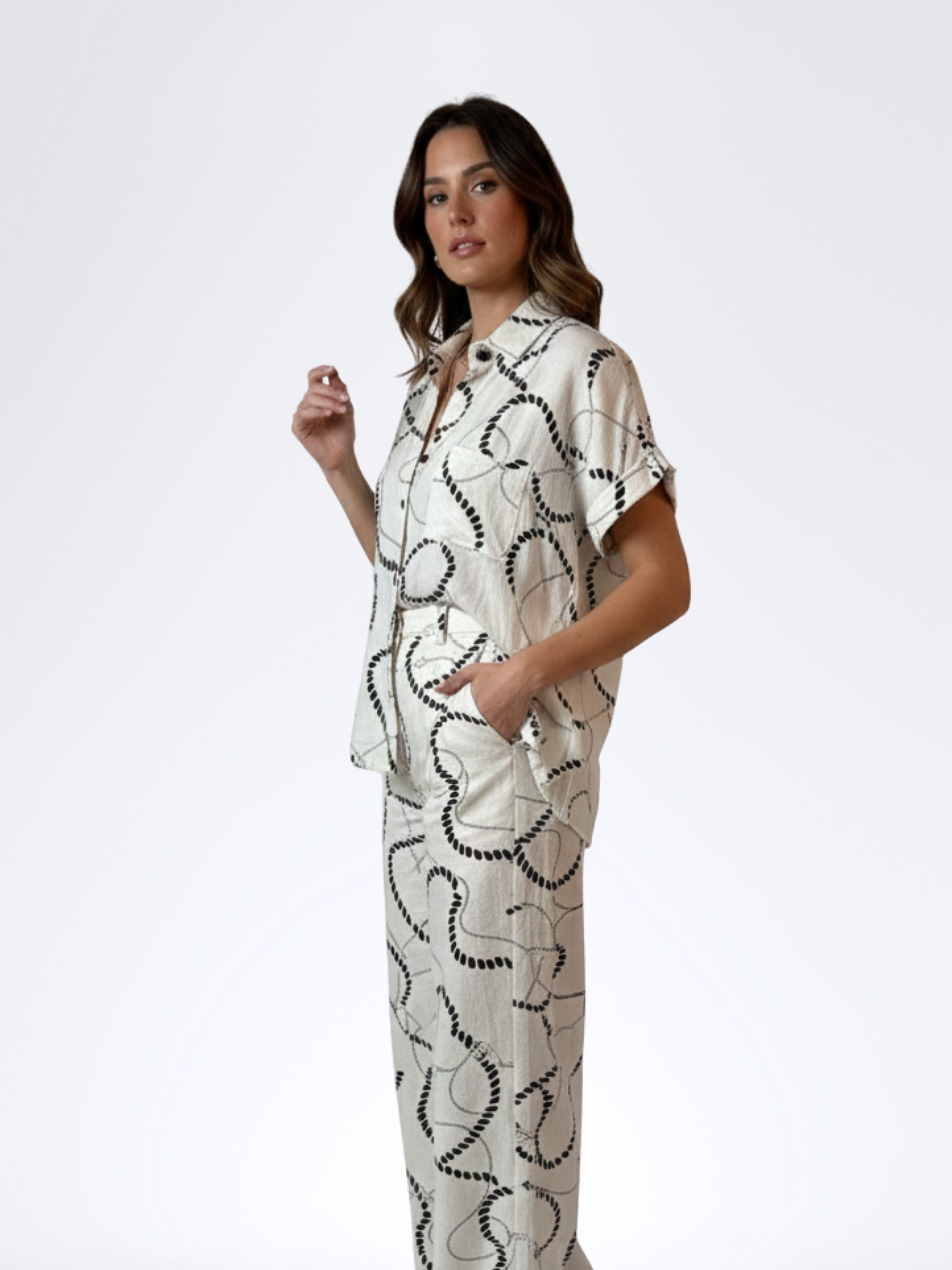 CRYSTAL & CHARCOAL COORD SET