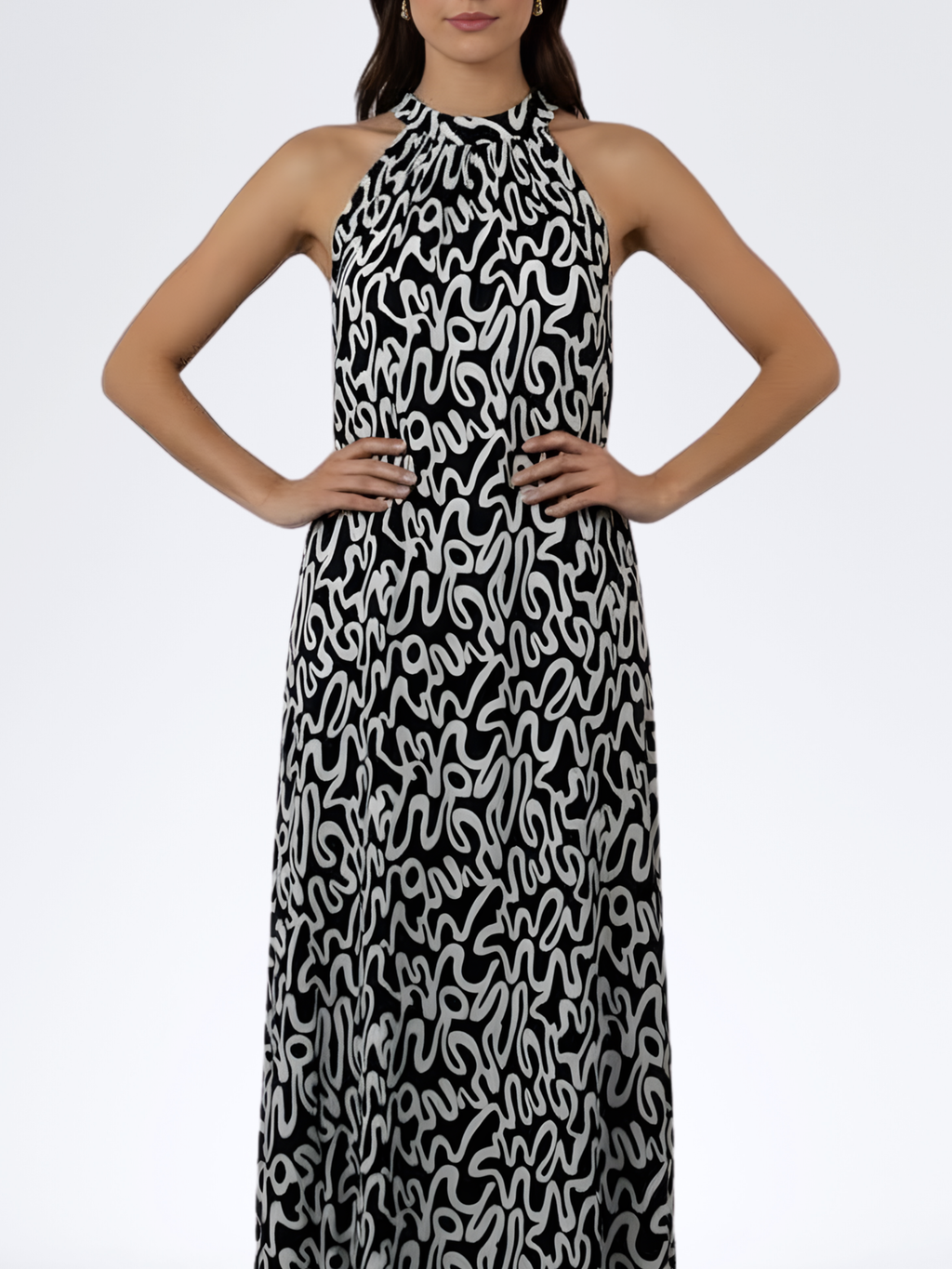 BLACK SUMMERMUSE DRESS