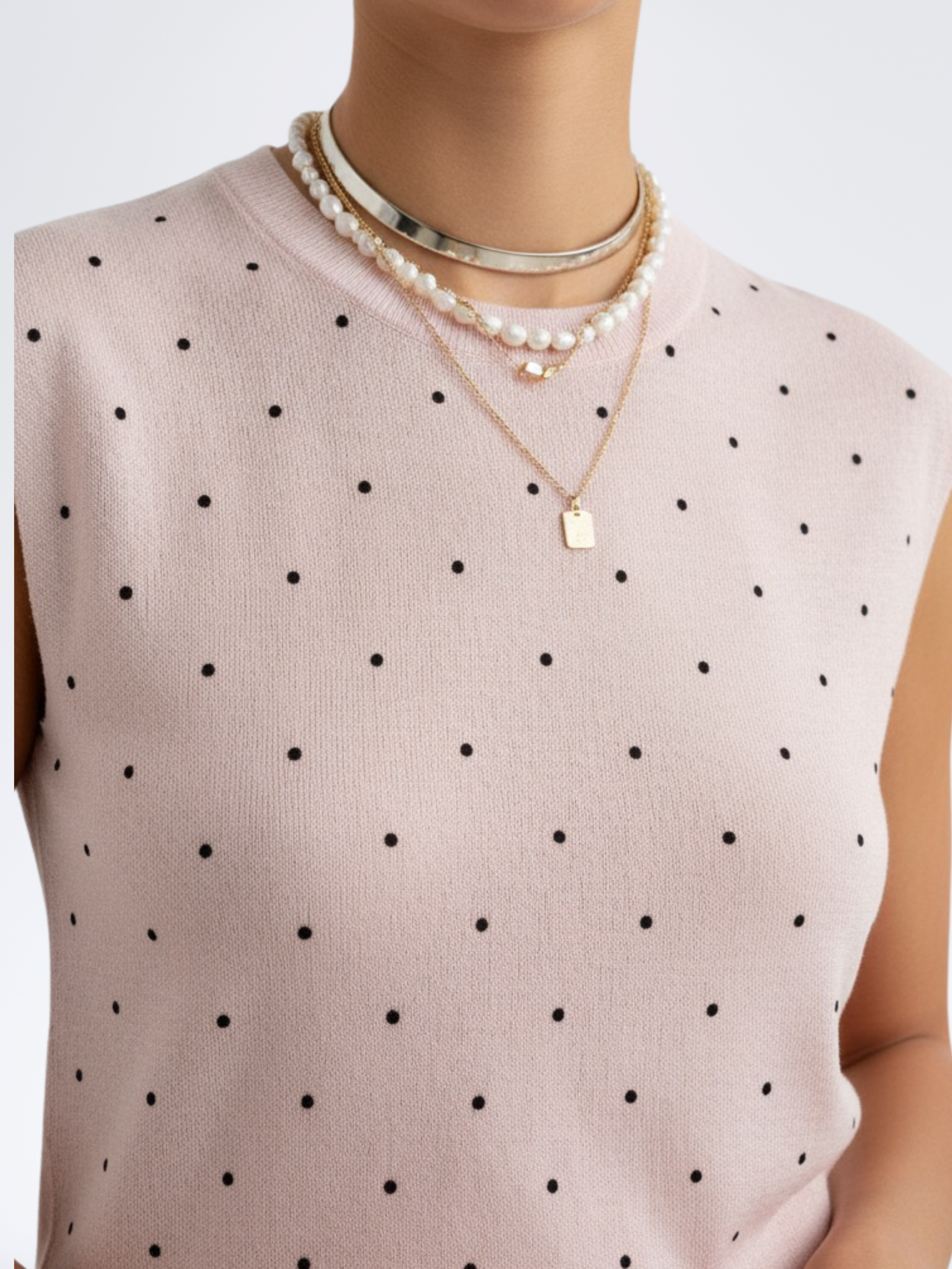 PINK POLKA TEE